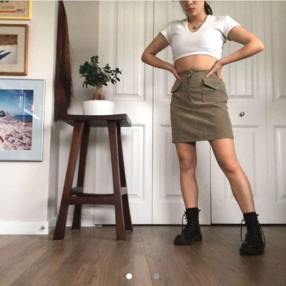 Sage Green Skirt